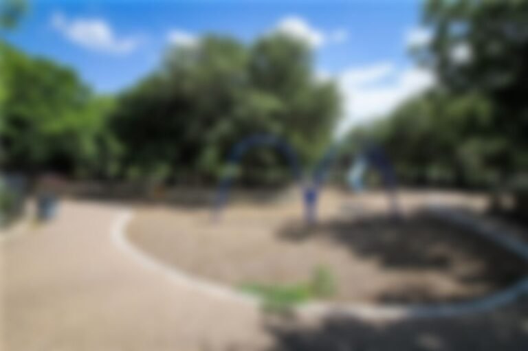 Beautiful parks surround the Mueller neighborhood.