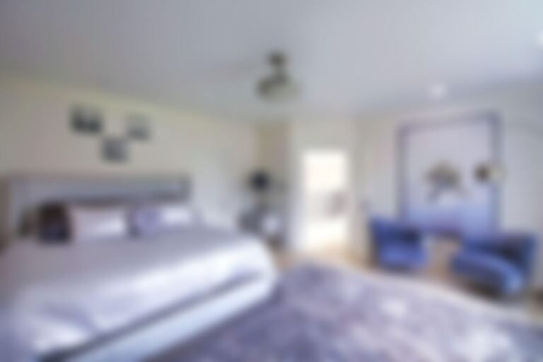 Large guest bedroom on the second floor.