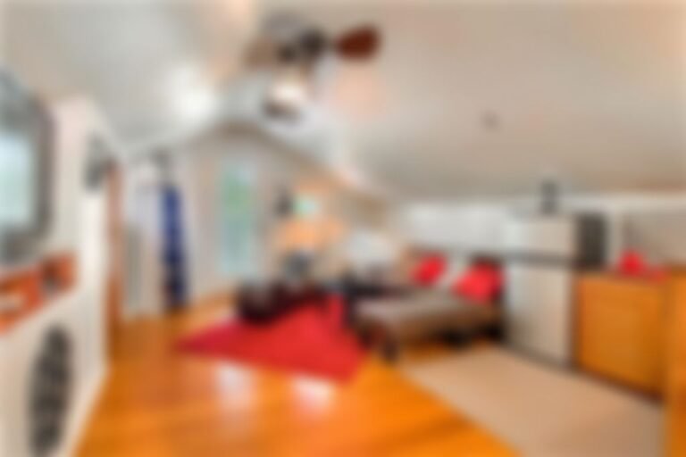 Upstairs living area and kitchenette.  Separate outside entrance!